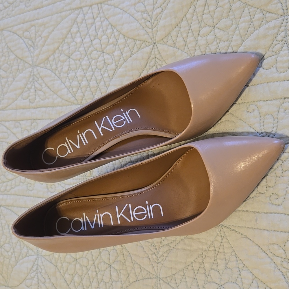 Calvin Klein Nude Pumps SIZE 10